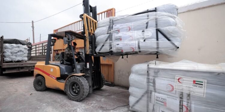 യു.എ.ഇ ഗസ്സയിൽ ശൈത്യകാല മാനുഷിക പ്രവർത്തനങ്ങൾ ശക്തമാക്കി