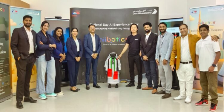 "AI Experience Exhibition becomes a wave in Dubai during National Day celebrations."