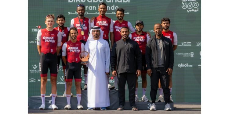 GDRFA Dubai’s strong performance at the Abu Dhabi Gran Fondo; wins six medals.