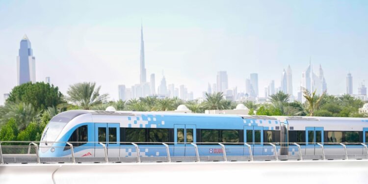 “Dubai Metro to operate non-stop for 43 hours during the New Year, with free parking and travel concessions announced by the RTA.”