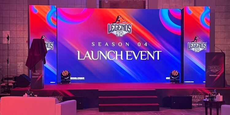 “The stage is set and fans are excited as the Legends 90 League kicks off its fourth season in grand style.”