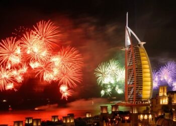 Dubai gears up for New Year celebrations; road closures and public transport arrangements in place.