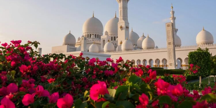 “Sheikh Zayed Flower Festival begins on a colourful note; the festival will run until the 30th of this month.”