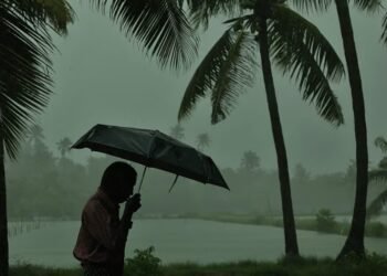 "Rain Returns to Kerala; Low Pressure Formed in Bay of Bengal, Yellow Alert Issued for Pathanamthitta and Idukki."