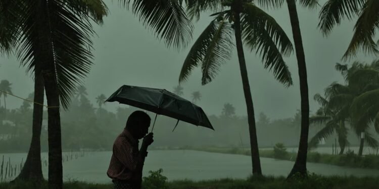 "Rain Returns to Kerala; Low Pressure Formed in Bay of Bengal, Yellow Alert Issued for Pathanamthitta and Idukki."