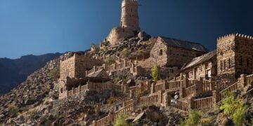 ഷാർജയിലെ നജദ്​ അൽ മഖ്​സർ എന്ന പൈതൃക ഗ്രാമം വിനോദ സഞ്ചാരികളെകൊണ്ട് നിറയുന്നു