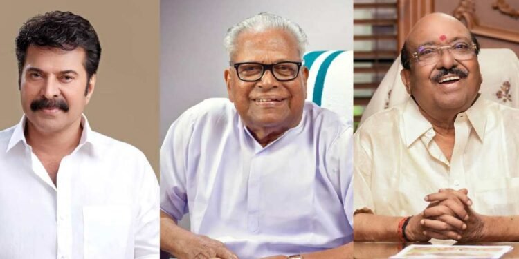 Padma awards announced: V S Achuthanandan receives the Padma Vibhushan, Mammootty awarded the Padma Bhushan