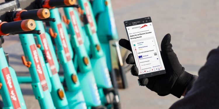 E-scooter permit now at your fingertips in Dubai; easy application through RTA apps
