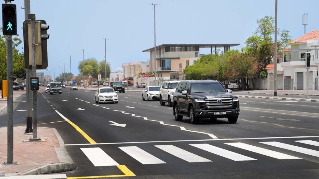 “Dubai transport moves at ‘rocket’ speed; 67 major projects completed.”