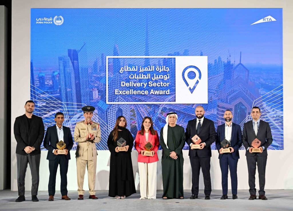 “Honour for road safety champions in Dubai; Delivery Sector Excellence Awards announced.”