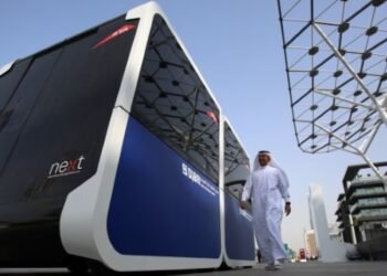 “Launch of autonomous robot pods; a new era in Dubai’s transportation.”