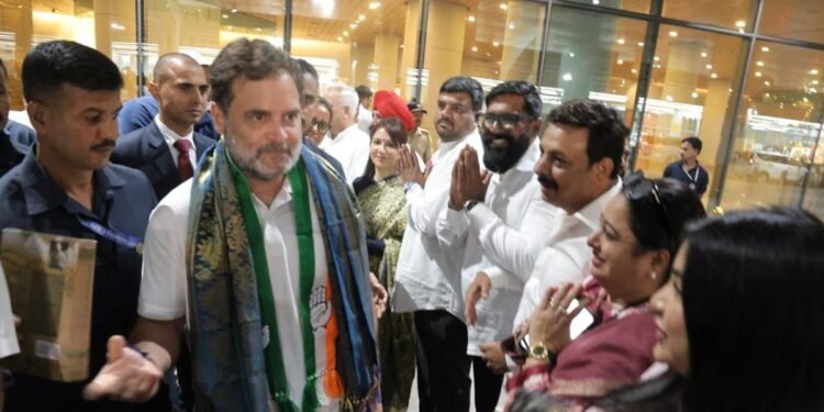 മാനനഷ്ടക്കേസ്: രാഹുൽ ഗാന്ധി ഭിവണ്ടി കോടതിയിൽ ഹാജരായി