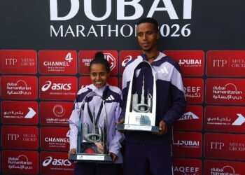 “Ethiopian Dominance at Dubai Marathon; Titles in Men’s and Women’s Categories”
