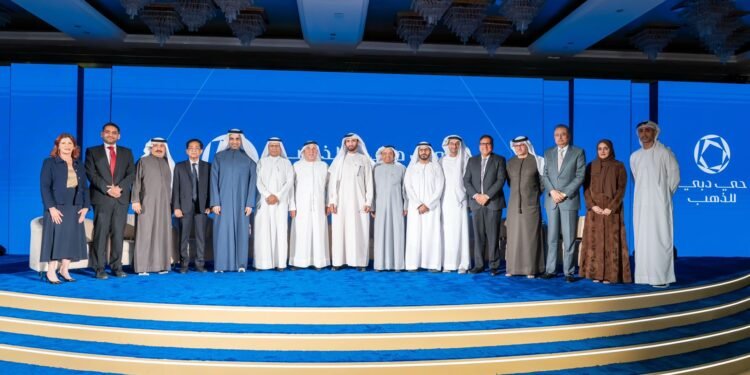 The world’s first Gold Street: Dubai’s dream of a golden city moves toward reality.