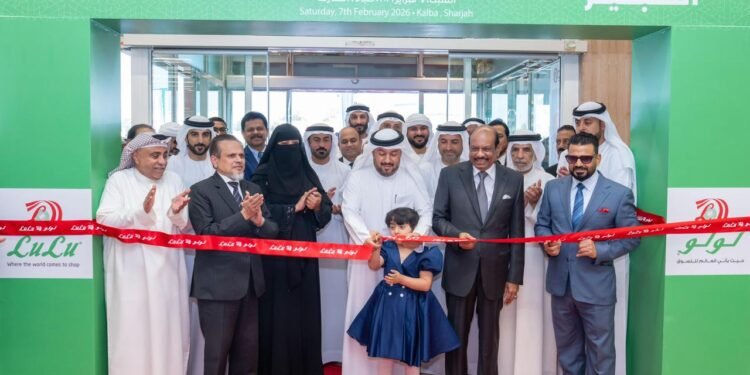 Lulu’s new hypermarket in Sharjah; M.A. Yusuffali says services will be expanded to suburban areas as well.
