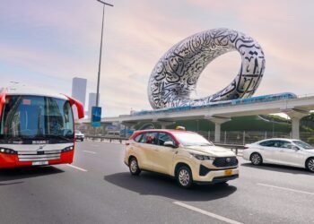 Accelerating urban development; Dubai leads again in the transport sector.