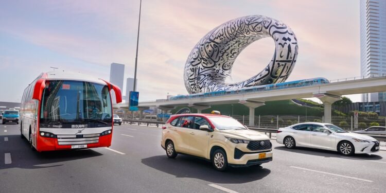 Accelerating urban development; Dubai leads again in the transport sector.