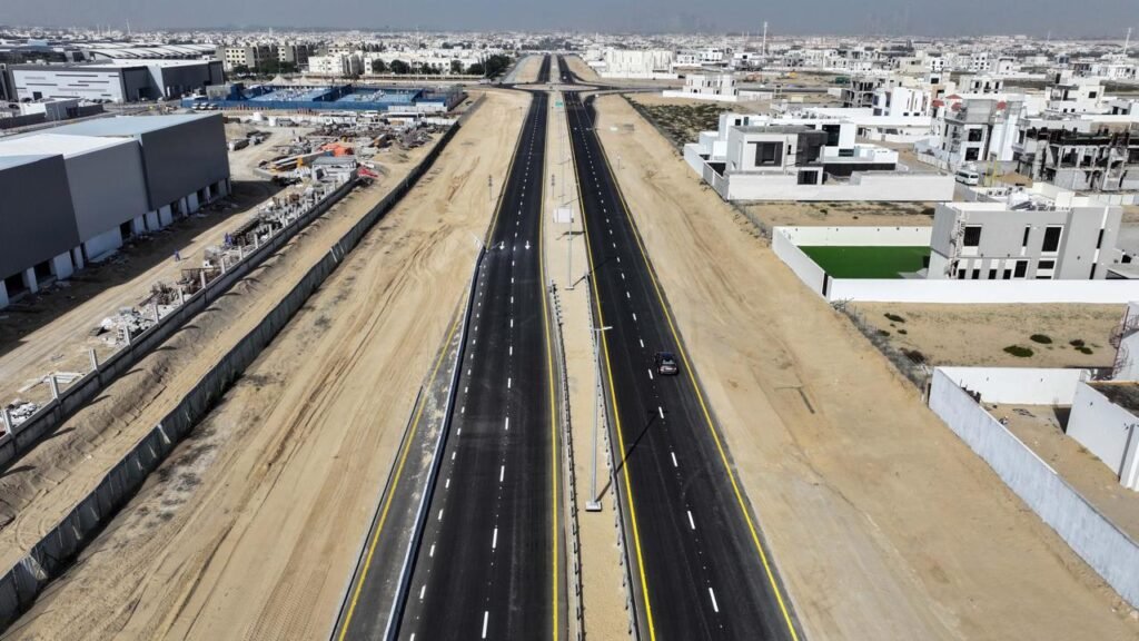 Travel time in Dubai has been halved; Al Ruwayyah Street has opened.