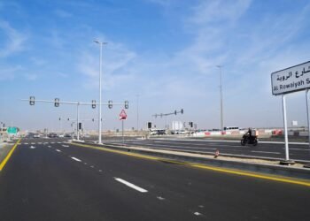 Travel time in Dubai has been halved; Al Ruwayyah Street has opened.