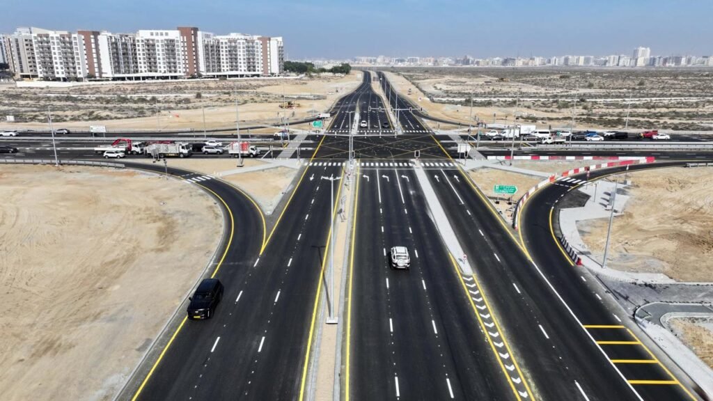 Travel time in Dubai has been halved; Al Ruwayyah Street has opened.