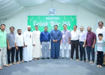 ഷാർജ കെഎംസിസി ഇഫ്താര്‍ ടെന്റ്: സ്നേഹ വിരുന്നൊരുക്കി തിരുവനന്തപുരം ജില്ല