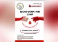 A blood donation camp will be organized in Ajman on the 13th.
