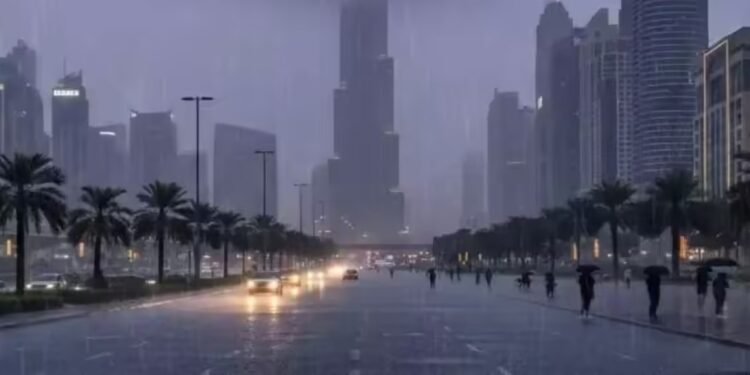 Rain to intensify in the UAE; weather center issues precautionary advisory.