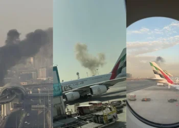 ദുബായിൽ ഡ്രോൺ ആക്രമണം; വിമാനത്താവളത്തിന് സമീപത്തെ ഇന്ധന ടാങ്കിൽ തീപിടിത്തം, പ്രവർത്തനം താൽക്കാലികമായി നിർത്തി