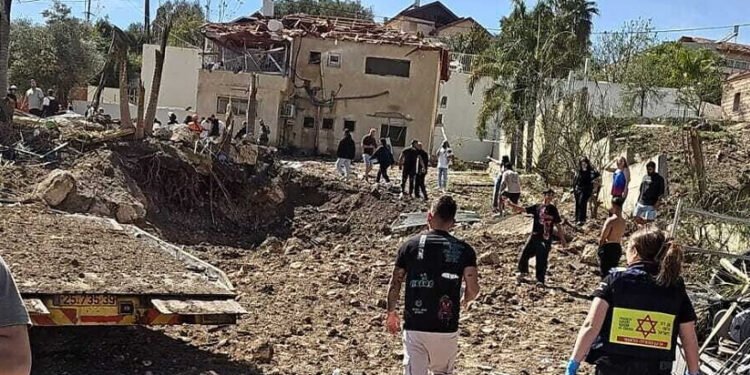 ഇറാന്റെ മിസൈൽ ആക്രമണം: ജെറുസലേമിന് സമീപം വൻ നാശനഷ്ടം