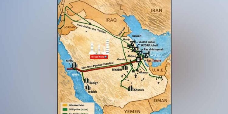 ഹോർമുസ് പ്രതിസന്ധി: യാംബു വഴിയുള്ള എണ്ണ കയറ്റുമതി വർധിപ്പിച്ച് സൗദി അറേബ്യ