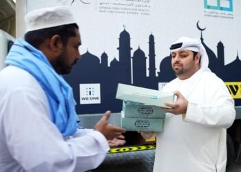 റമദാനിൽ തൊഴിലാളികൾക്ക് ആശ്വാസമായി വീണ്ടും ‘ഗുഡ്‌നെസ് ബസ്’; ലേബർ ക്യാമ്പുകളിൽ ഇഫ്താർ വിതരണം