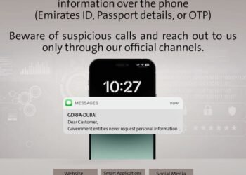 ഫോൺ തട്ടിപ്പുകൾക്കെതിരെ മുന്നറിയിപ്പ്: വ്യക്തിവിവരങ്ങൾ കൈമാറരുതെന്ന് ദുബായ് ഇമിഗ്രേഷൻ