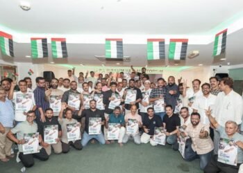 Amidst regional tensions, Dubai KMCC organized a high-energy election convention supporting UDF candidate KM Abhijith for the Nadapuram constituency.