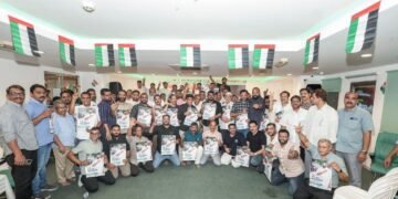 Amidst regional tensions, Dubai KMCC organized a high-energy election convention supporting UDF candidate KM Abhijith for the Nadapuram constituency.