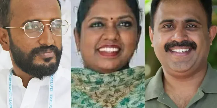 യങ് ബ്രിഗേഡുമായി കോൺഗ്രസ്; പീരുമേട്ടിൽ അലോഷ്യസ് സേവ്യർ, ചാത്തന്നൂരിൽ ചൈത്ര തമ്പാൻ, ആറന്മുളയിൽ അബിൻ വർക്കി