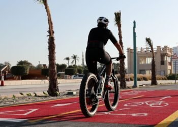 Dubai strengthens cycling infrastructure; total cycling track length reaches 636 kilometres.