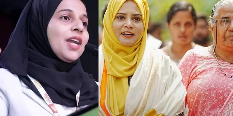 “ഖൗമല്ല അഡ്രസ്…”; തഹ്‍ലിയക്കെതിരായ വർഗീയ പ്രചാരണത്തിന് മറുപടിയുമായി നജ്മ തബ്ഷീറ