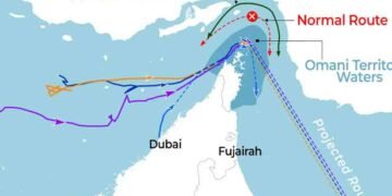 ഹുർമുസിന് ബദൽ വഴിയോ? ഇന്ത്യയുടെ അടക്കം നാലു കപ്പലുകൾ പുതിയപാത വഴി പുറപ്പെട്ടു!