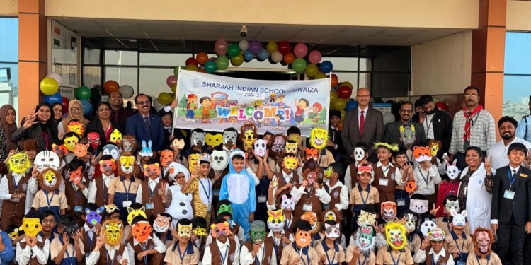 ജുവൈസ ഇന്ത്യൻ സ്കൂളിൽ പ്രവേശനോത്സവം; കുരുന്നുകൾക്ക് വർണ്ണാഭമായ സ്വീകരണം