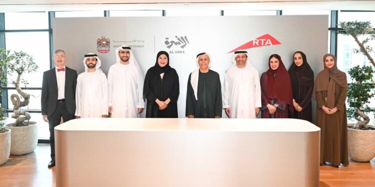 The Ministry and RTA join hands for family safety: ‘Family First’ initiative launched in Dubai.