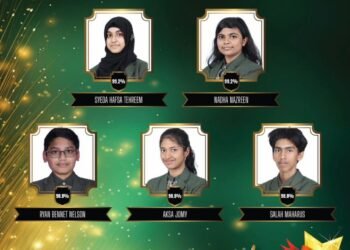 സി ബി എസ് ഇ പത്താം ക്ലാസ് പരിക്ഷ ഇന്ത്യാ ഇൻ്റർനാഷനൽ സ്കൂളിന് റെക്കോഡ് വിജയം