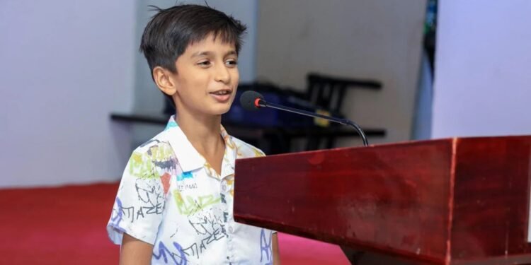 ബഹിരാകാശ വിസ്മയങ്ങൾ ലളിതമായി പറഞ്ഞ ബാലൻ; കാസർകോട്ടുകാരൻ സഈമിന് ദേശീയ അംഗീകാരം