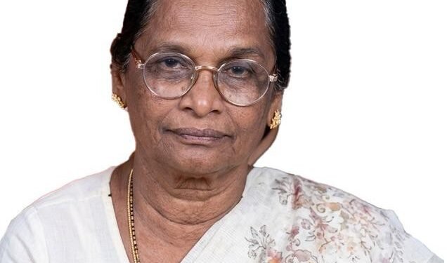 കുഞ്ഞമ്മ ജോര്‍ജ്ജ്(87) നിര്യാതയായി