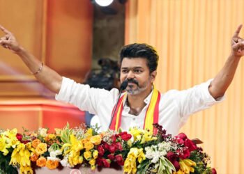 തമിഴകത്ത് വിജയ് തരംഗം; ഡി.എം.കെയെ ഞെട്ടിച്ച് ടി.വി.കെയുടെ മുന്നേറ്റം
