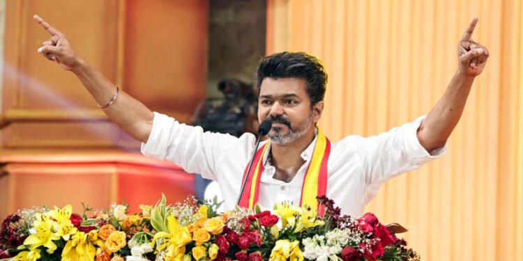 തമിഴകത്ത് വിജയ് തരംഗം; ഡി.എം.കെയെ ഞെട്ടിച്ച് ടി.വി.കെയുടെ മുന്നേറ്റം