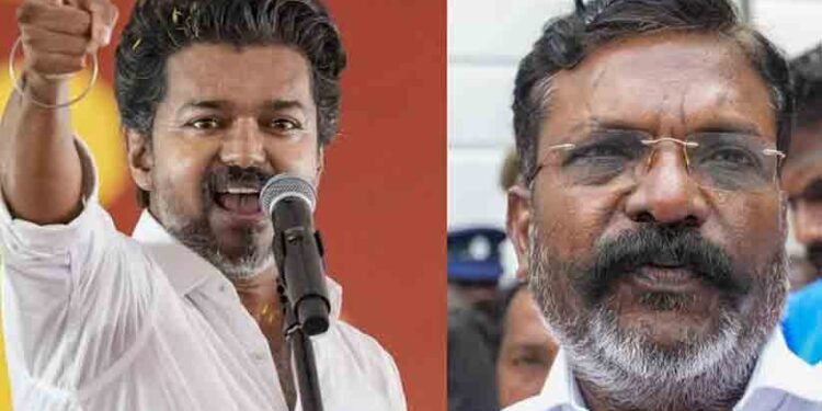 ഉപമുഖ്യമന്ത്രി, മന്ത്രി, വിജയ് രാജിവെക്കുന്ന സീറ്റ്… പിന്തുണക്ക് ടി.വി.കെയോട് വിലപേശി വി.സി.കെ