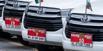 മന്ത്രിമാരുടെ ഔദ്യോഗിക വാഹന നമ്പറുകൾ പ്രഖ്യാപിച്ചു; മുഖ്യമന്ത്രിക്ക് ‘1’, ആഭ്യന്തര മന്ത്രിക്ക് ‘9’