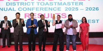 ടോസ്റ്റ് മാസ്റ്റേഴ്സ് റീജിയണൽ കിരീടം നേടി യു.എ.ഇയുടെ അഭിമാനമായി വാലാ ടോൾബ