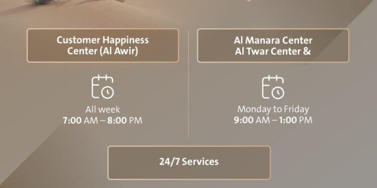 ജി ഡി ആർ എഫ് എ ദുബായ്; ഈദ് അവധി നാളിലെ പ്രവർത്തി സമയം പ്രഖ്യാപിച്ചു