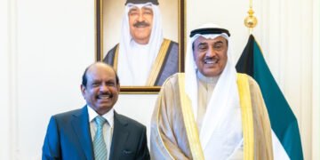 കുവൈത്ത് ഭരണ നേതൃത്വവുമായി കൂടിക്കാഴ്ച നടത്തി എം.എ. യൂസഫലി